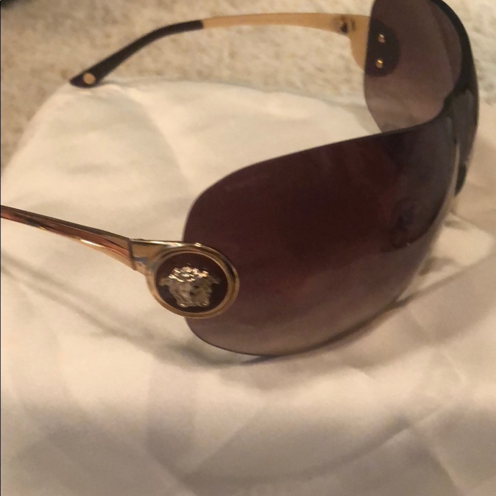 Versace sunglasses.